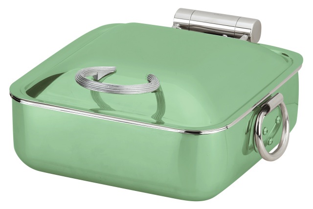 Square hydraulic buffet pot