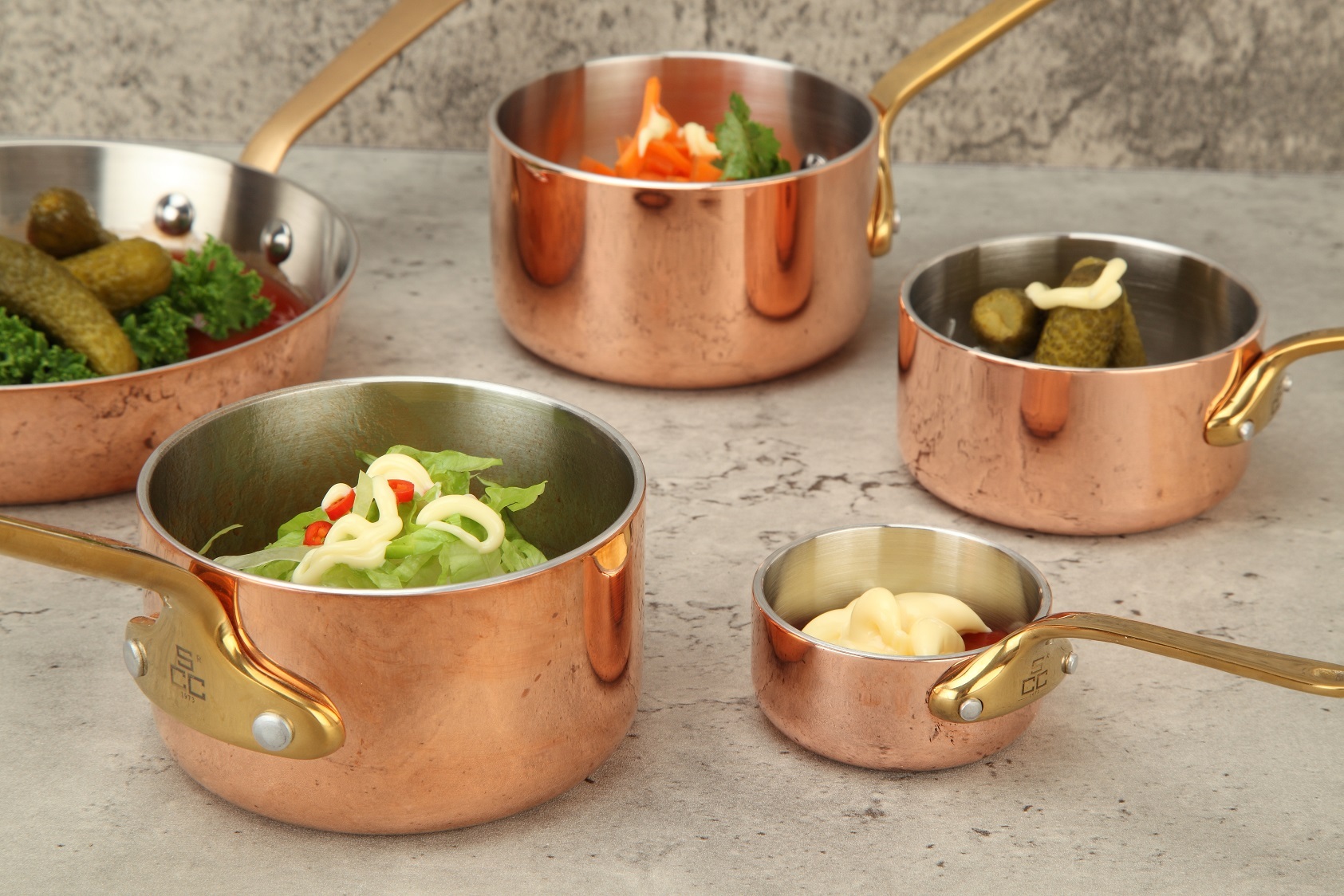 Composite Steel pots and pans