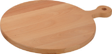 Oak pizza board