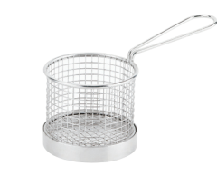 Wooden tray w/gourmet basket