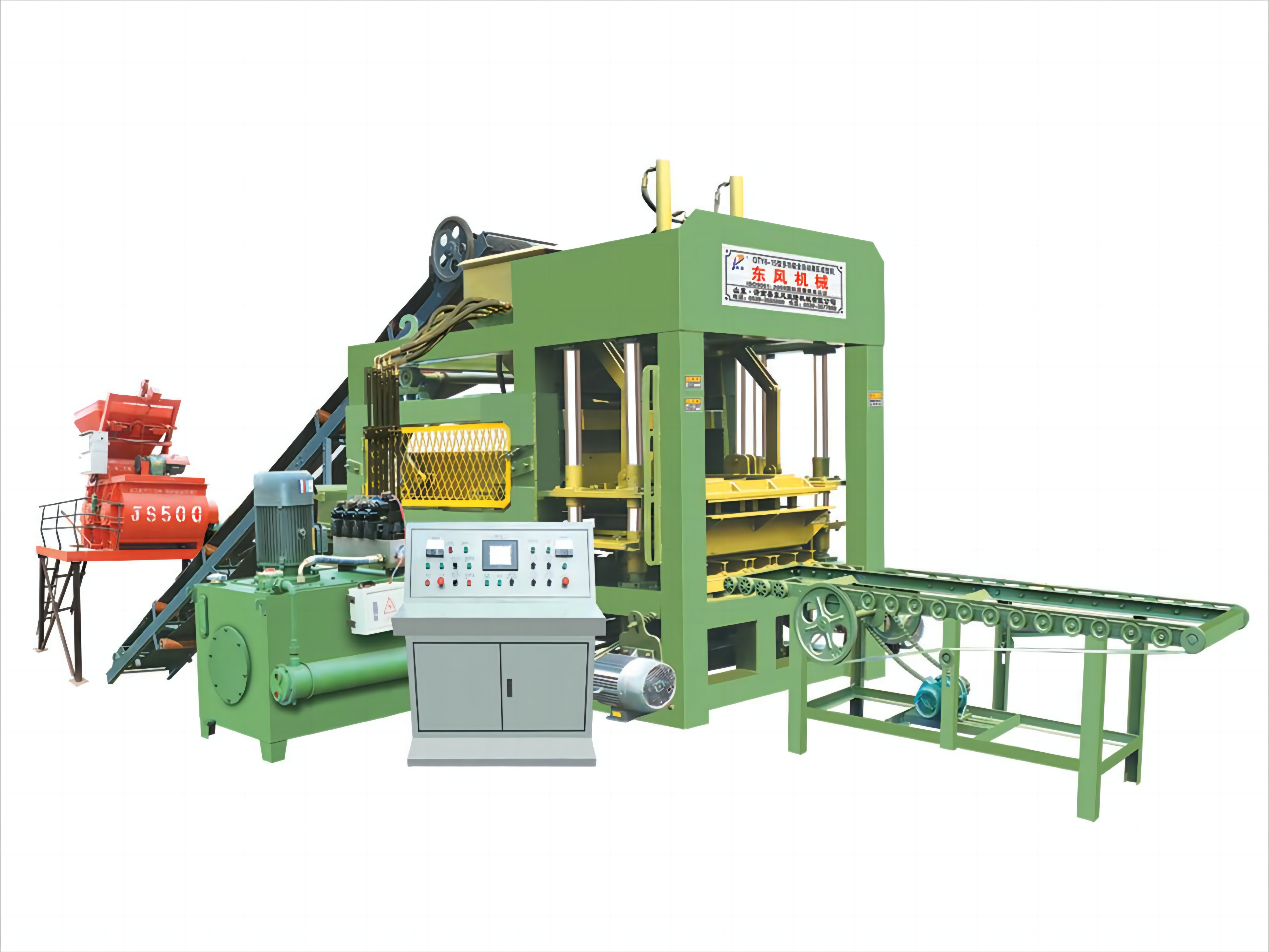 QT 6-15B Block Machine,AAC Block and Panel Production Line—DFSL,QT 6-15B Block Machine
