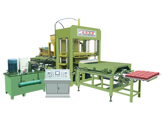 QT5-15 block machine modular structure - easy transportation & assembly
