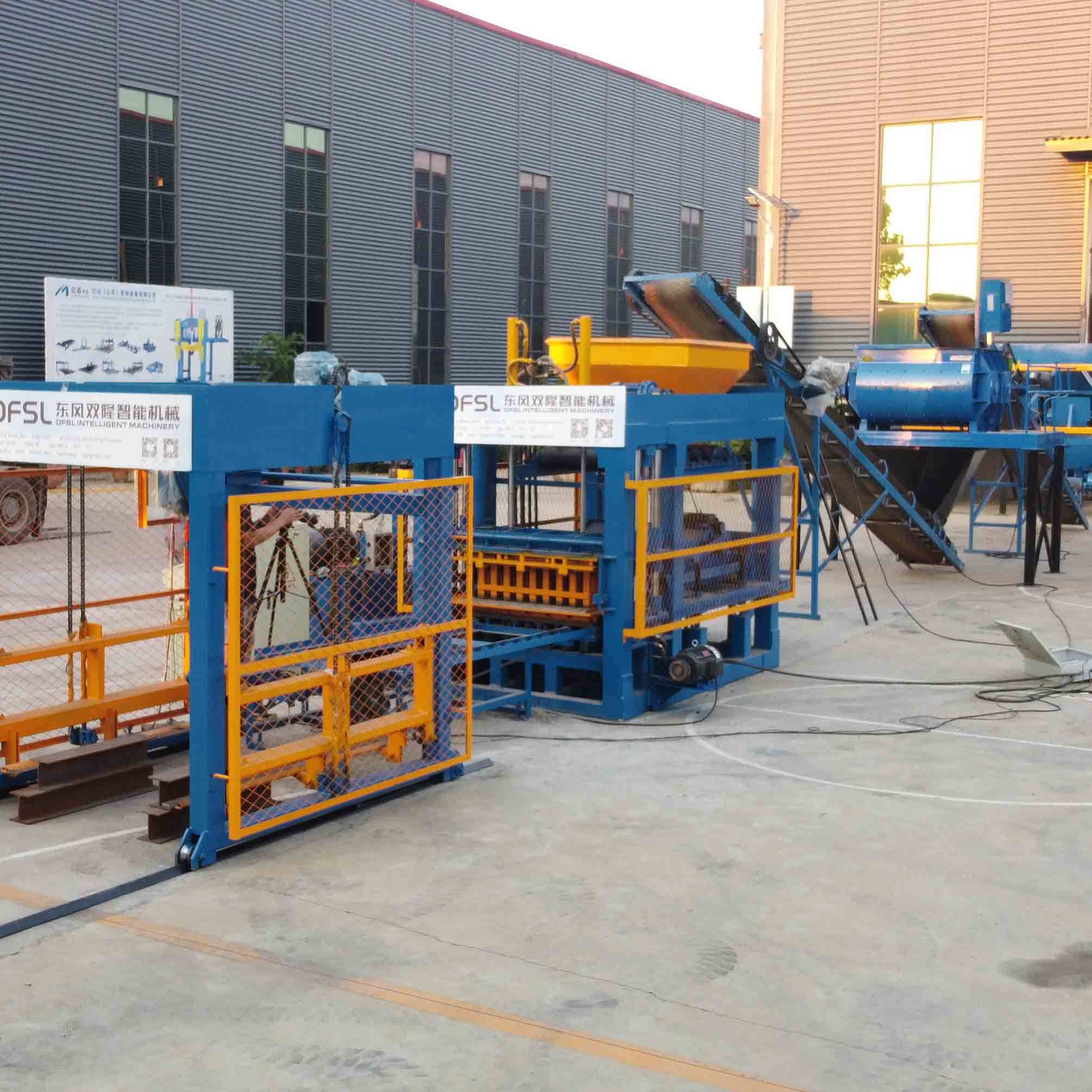 QT5-15 automatic brick forming - cost-effective medium-scale output