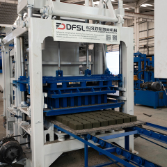 "QT10-15 Concrete Block Variety Showcase - High-strength hollow blocks, road paving stones, and slope blocks made from industrial waste. Each product meets 15MPa compressive strength standards for sustainable construction."
