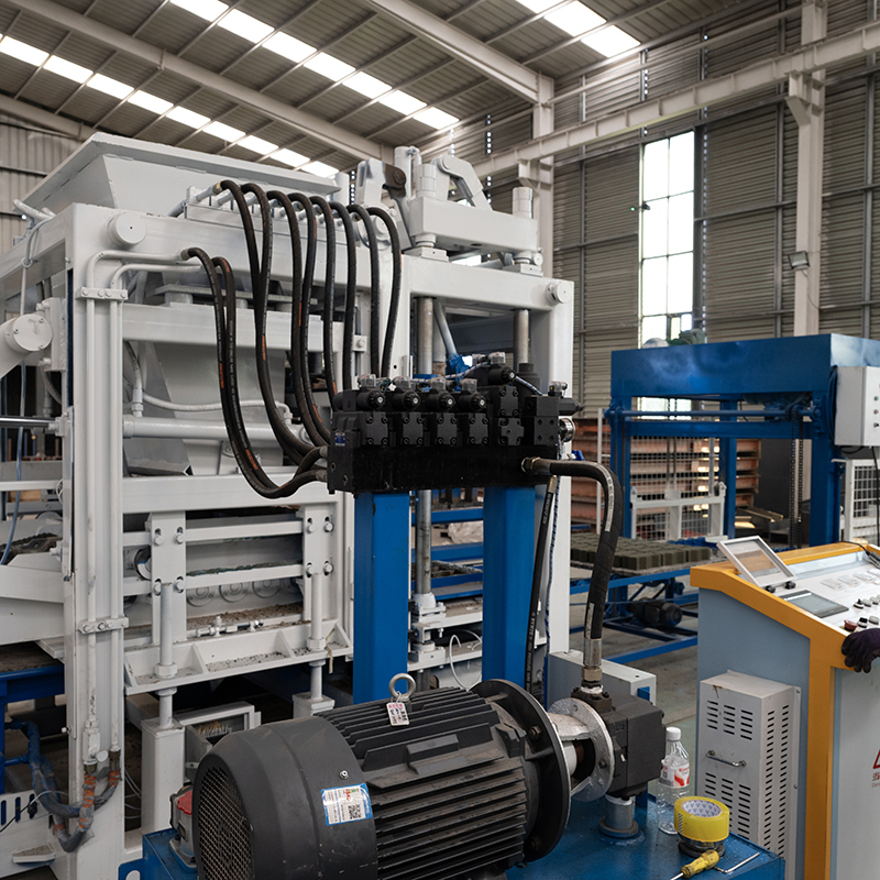 QT10-15 Waste-to-Block Conversion - Utilizing coal cinder and slag to produce cost-effective blocks, reducing raw material costs by 30%. Ideal for small businesses seeking durable, low-maintenance production solutions."