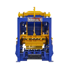 Dongfeng Shuanglong QT12-15 waste-to-block machine - full view of compact automatic block making equipment for small businesses