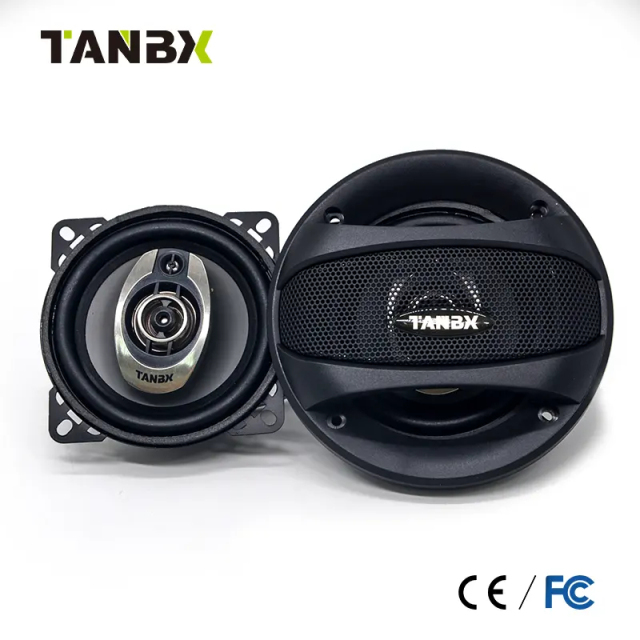 4 inch car audio coaxial speaker 3 Way high power active auto speaker (TB-1042)