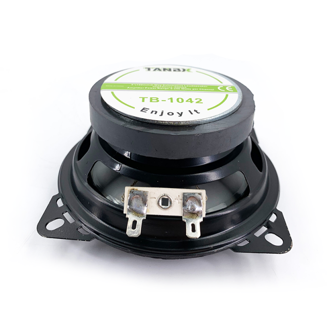 4 inch car audio coaxial speaker 3 Way high power active auto speaker (TB-1042)