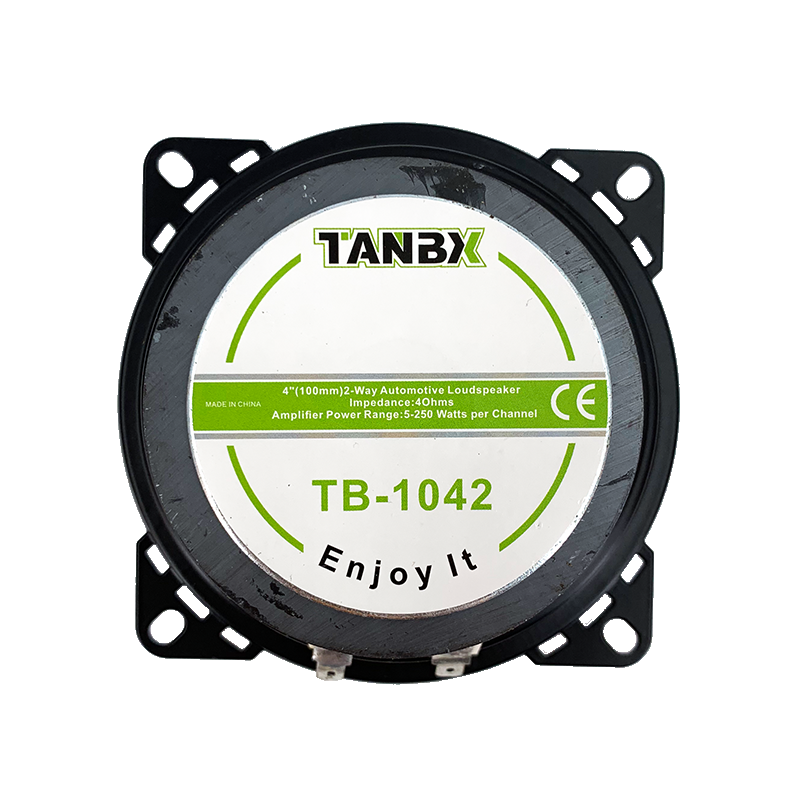 4 inch car audio coaxial speaker 3 Way high power active auto speaker (TB-1042)