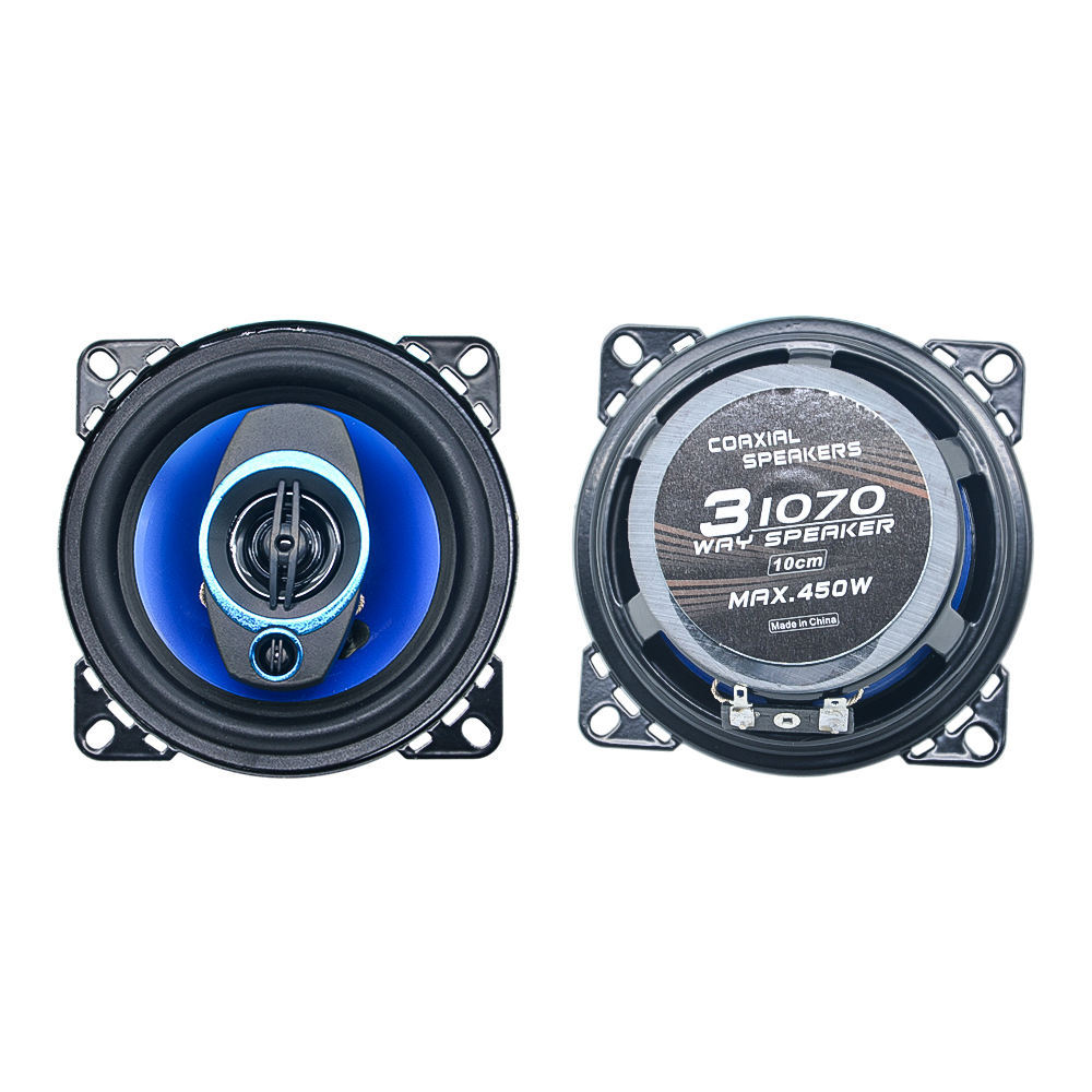 factory wholesale 4 inch 450W iron basket car coaxial speaker (1070)
