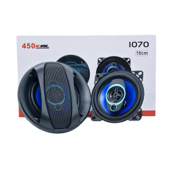factory wholesale 4 inch 450W iron basket car coaxial speaker (1070)