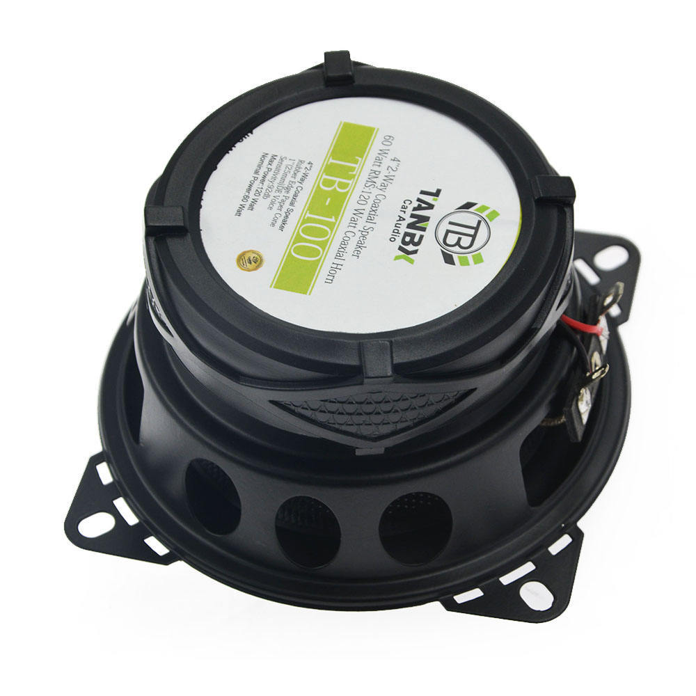 factory large supply high quality car door speakers series professional car audio 4 inch car coaxial speaker(TB-100 )