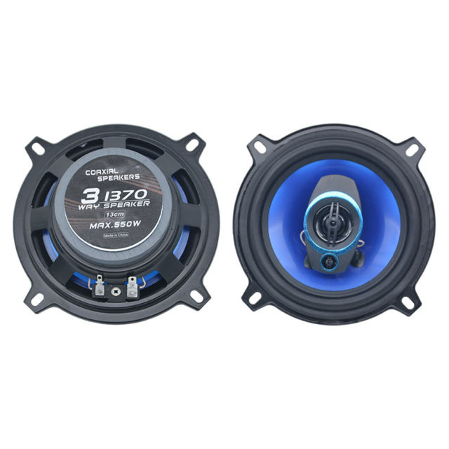 550w wholesale 3way high quality 5 inch car audio coaxial speaker high power active auto speaker(1370)