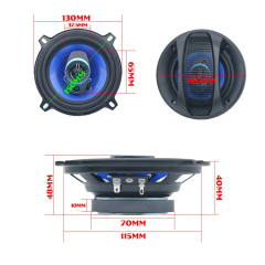 550w wholesale 3way high quality 5 inch car audio coaxial speaker high power active auto speaker(1370)
