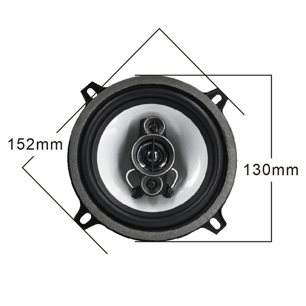 factory wholesale cheap price 3 ways 5 inch car coaxial speaker(MF-1343)