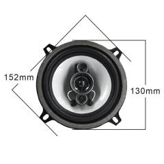 factory wholesale cheap price 3 ways 5 inch car coaxial speaker(MF-1343)