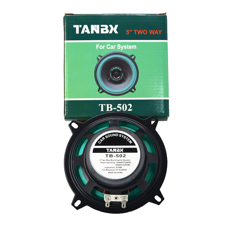 factory supply cheap price 5 inch car audio speakers car coaxial speakers (TB-502)