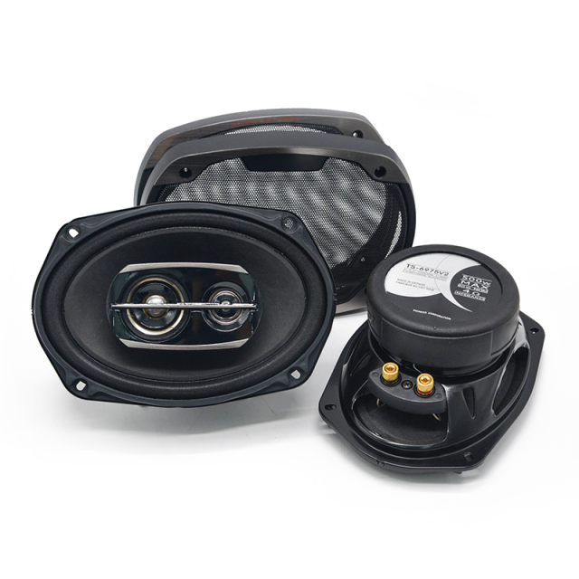 High quality 6*9 inch car audio coaxial speaker 4 Way high power active auto speaker (TS-6975 V2)