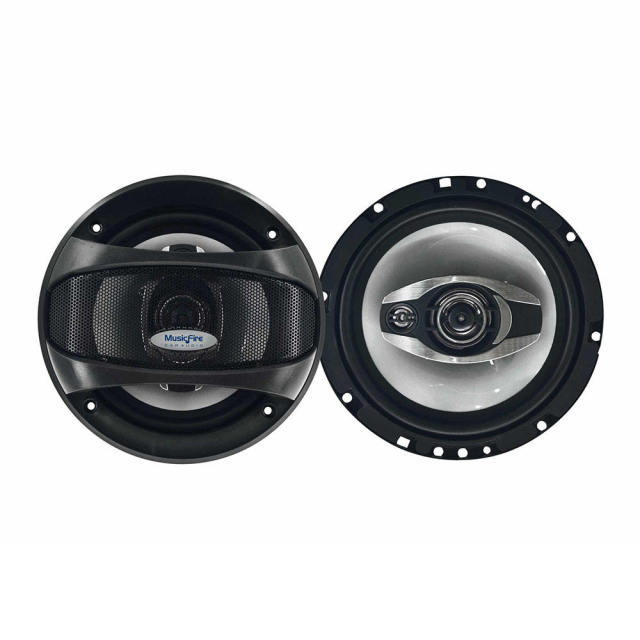 factory high quality 6/6.5 inch car audio coaxial speaker 3 Way high power active auto speaker(MF-1672)