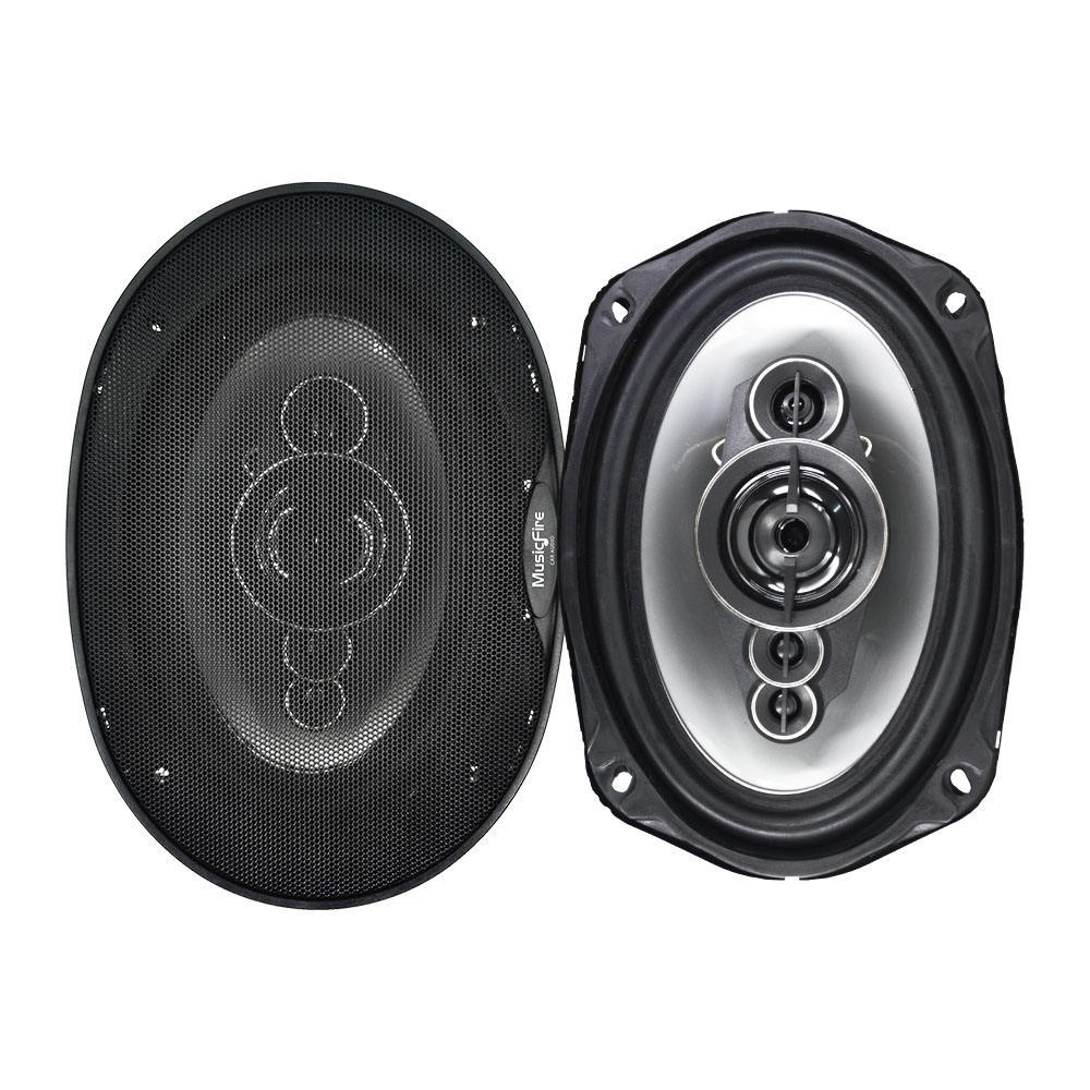 factory large supply cheap price 6*9 inch car audio coaxial speaker 4 Way high power active auto speaker(MF-6943 )