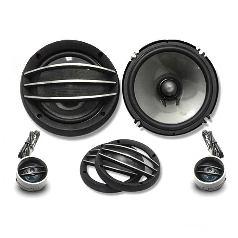 high quality 6.5 inch 2-way car component speaker professional powered active car speakers