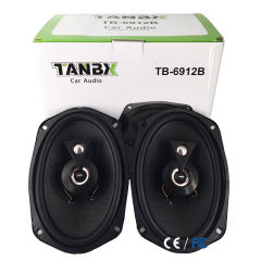 High quality 6*9 inch car audio coaxial speaker 4 Way high power active auto speaker (TB-6912B)