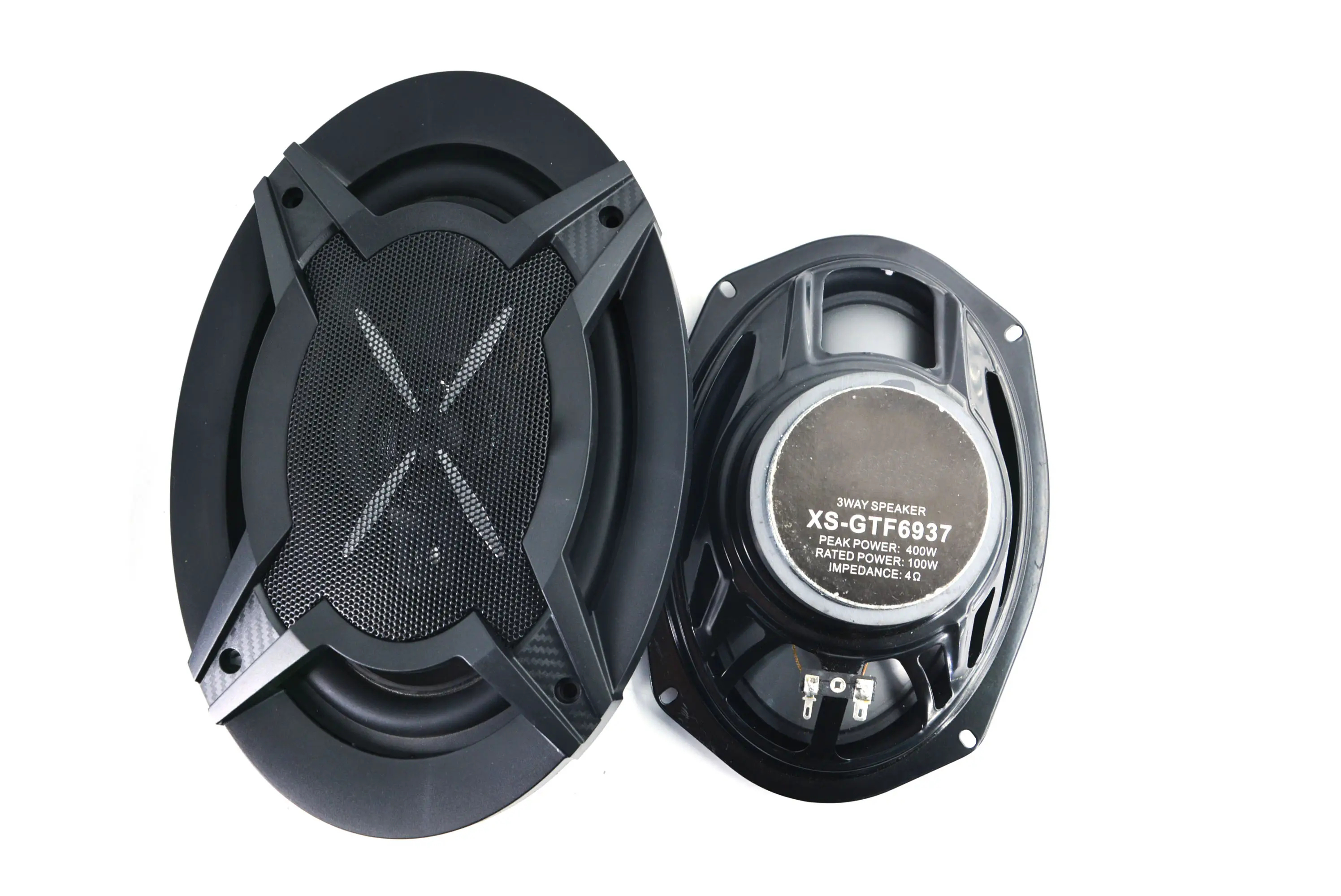 High quality 6*9 inch car audio coaxial speaker 4 Way high power active auto speaker
