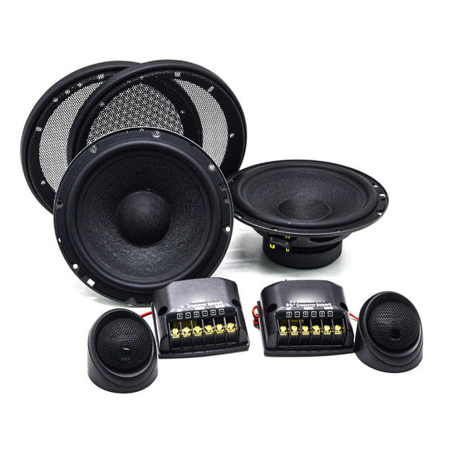 wholesale 6.5 inch 2-way car component speaker professional powered active car full range speakers with tweeter