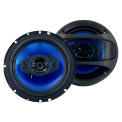 blue color 650W wholesale 6/6.5 inch car audio coaxial speaker 2 Way high power active auto speaker(1670)
