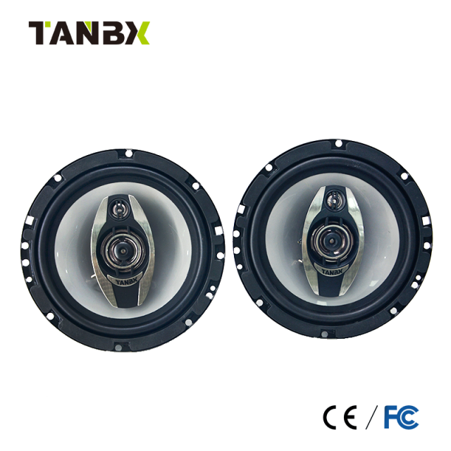 Hot selling 6/6.5 inch car audio coaxial speaker 3 Way high power active auto speaker for car (TB-1642)