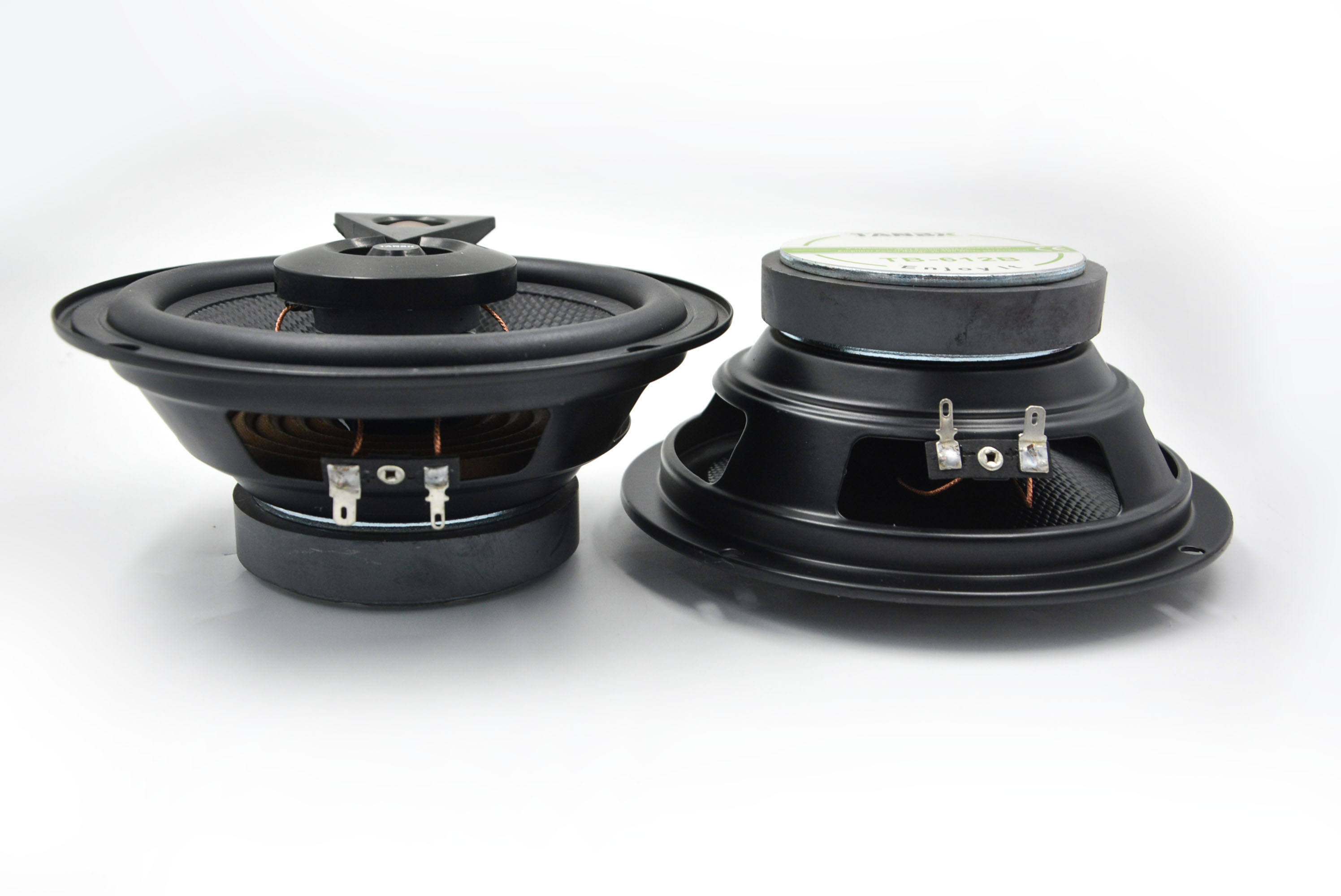 high quality 6/6.5 inch car audio coaxial speaker 3 Way high power active auto speaker (TB-612B)
