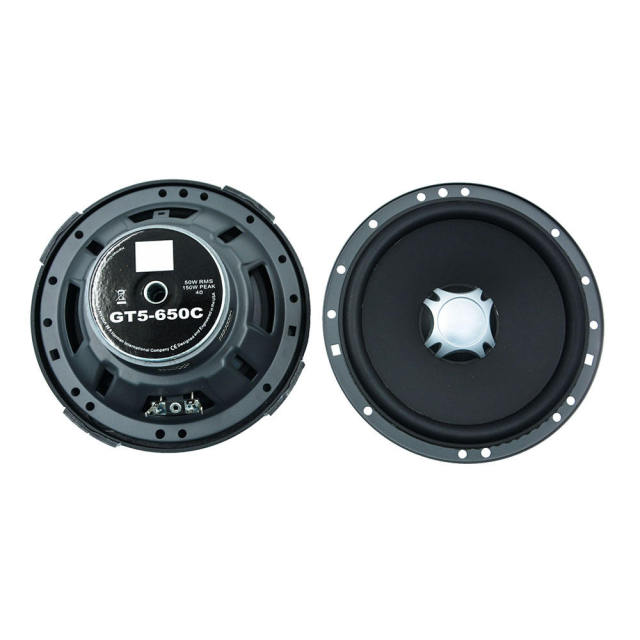new design 6.5 inch 2-way car component speaker professional powered active car full range speakers with tweeter