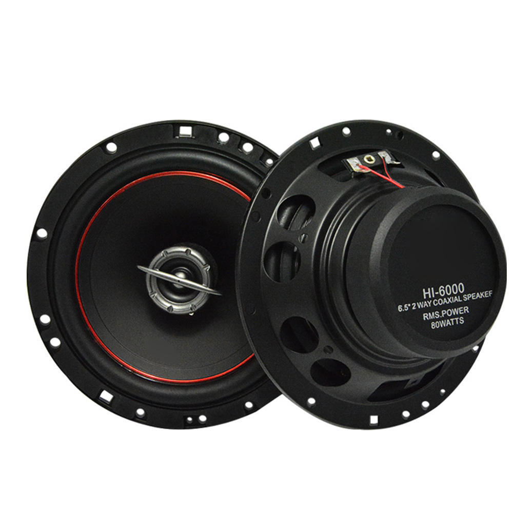 wholesale high quality 6/6.5 inch car audio coaxial speaker high power active auto speaker