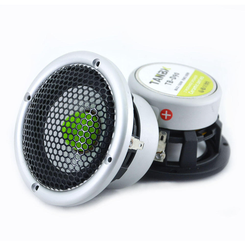 factory new design 6.5 Inch 3-way Car Component Speaker Full Range Car Audio Midrange bass Speakers with Tweeters