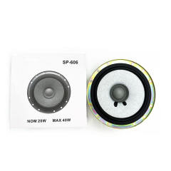 factory wholesale 6/6.5 inch car audio coaxial speaker 3 Way high power active auto speaker(SP-606)