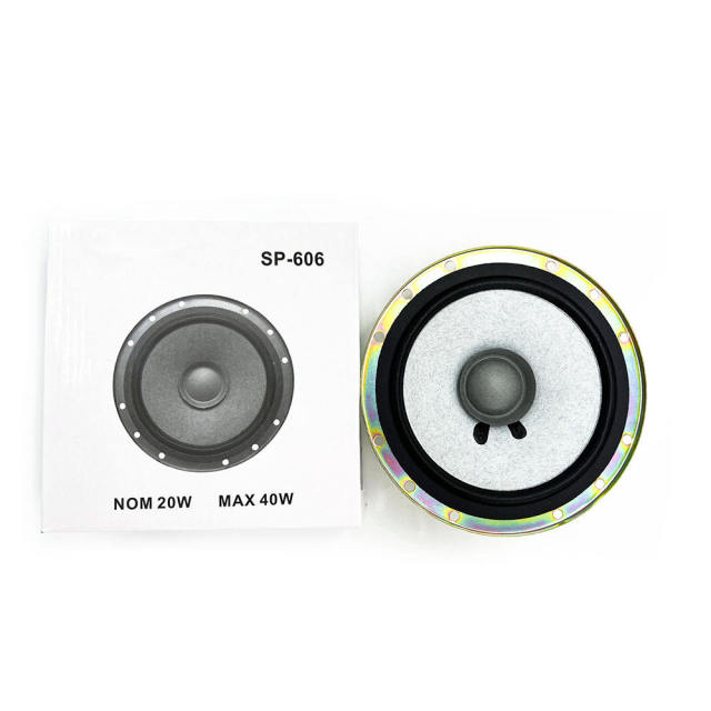 factory wholesale 6/6.5 inch car audio coaxial speaker 3 Way high power active auto speaker(SP-606)