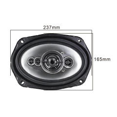 factory large supply cheap price 6*9 inch car audio coaxial speaker 4 Way high power active auto speaker(MF-6943 )