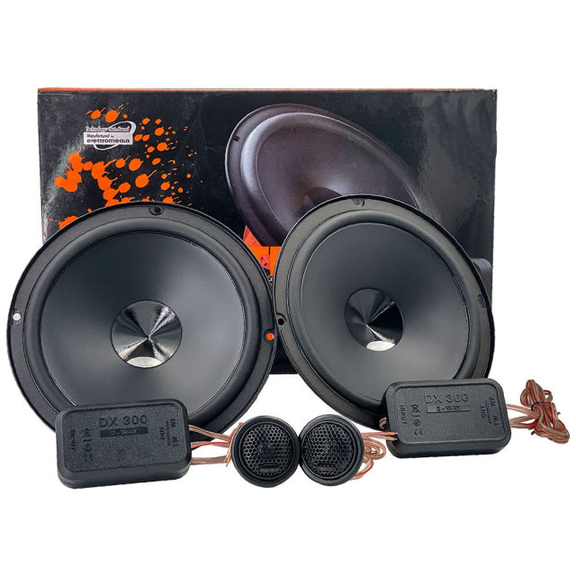 160W new design 6.5 Inch 2-way Car Component Speaker Full Range Midrange Speakers with Tweeters(165.3)