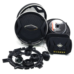 high quality 6.5 inch 2-way car component speaker professional powered active car full range speakers with tweeter