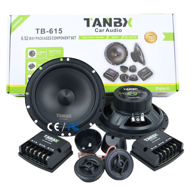 Wholesale 6.5 inch 2-way car component speaker professional powered active car speakers