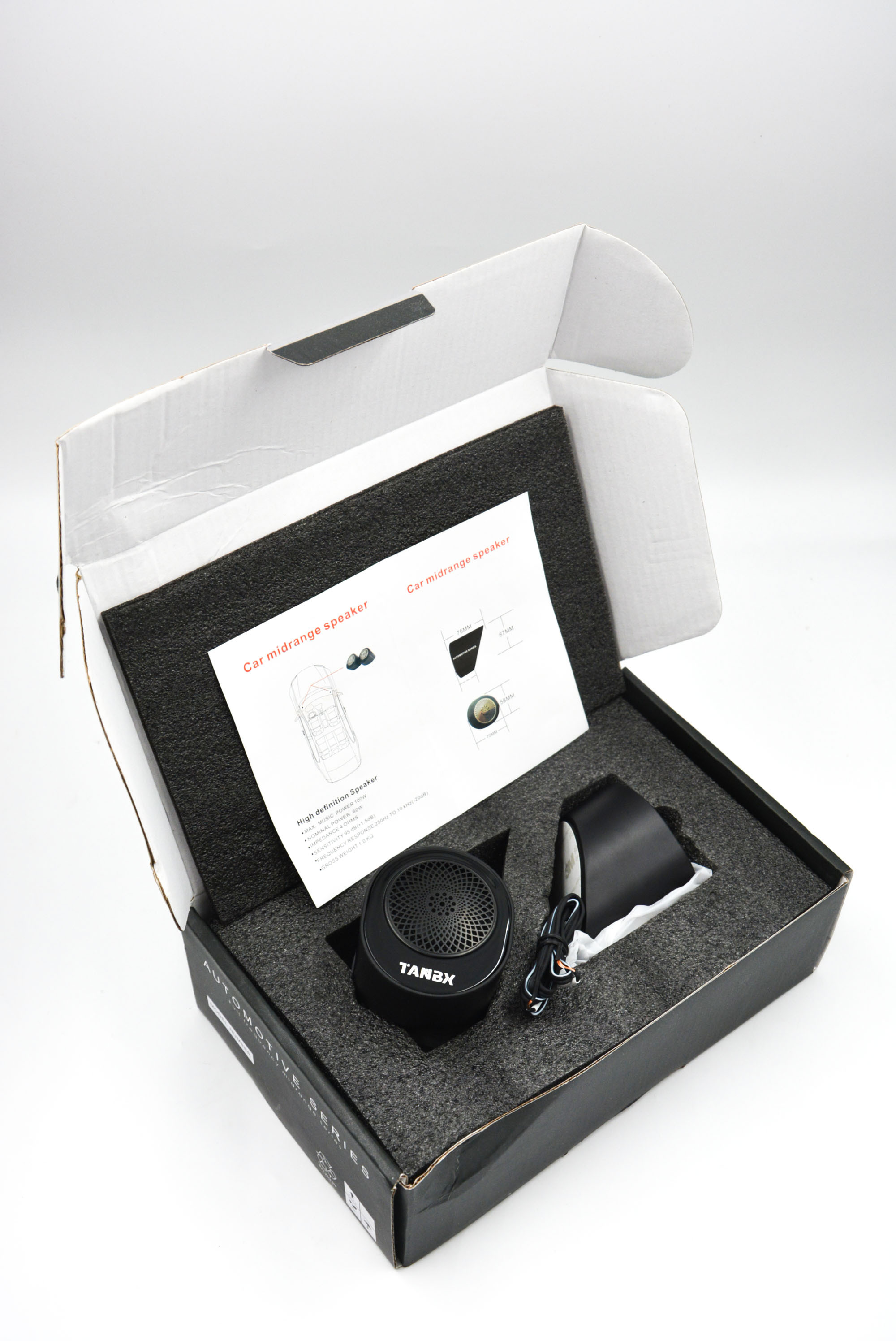 2021 new fashion professional car midrange speakers(TB-CB2.0)
