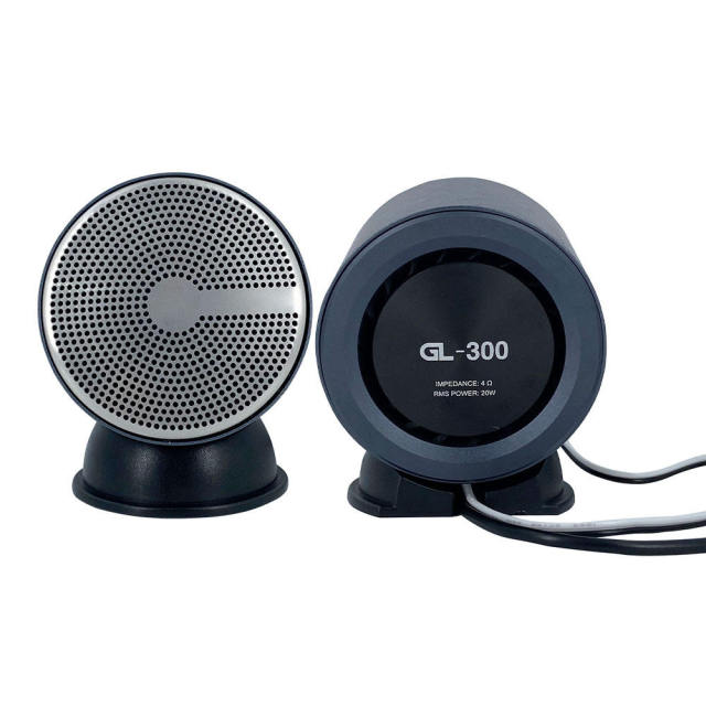 New Popular Luminous Professional Mid range Speaker Hot Selling Mid bass Car Speaker with Control (GL-300)