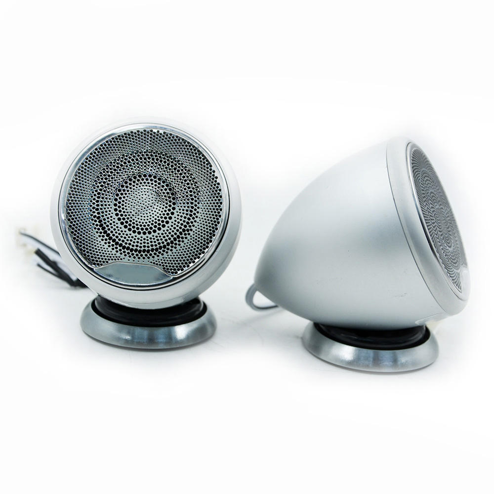 wholesale new design car midrange speakers car audio speaker silver color