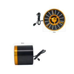 New Popular 2.5 inch Luminous Professional Mid range Speaker Hot Selling Mid bass Car Speaker (golden-2.5)