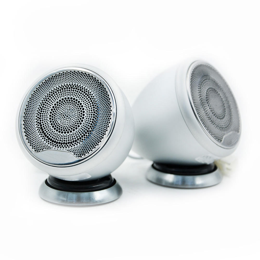 wholesale new design car midrange speakers car audio speaker silver color