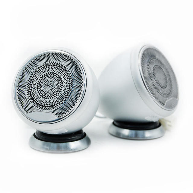 wholesale new design car midrange speakers car audio speaker silver color