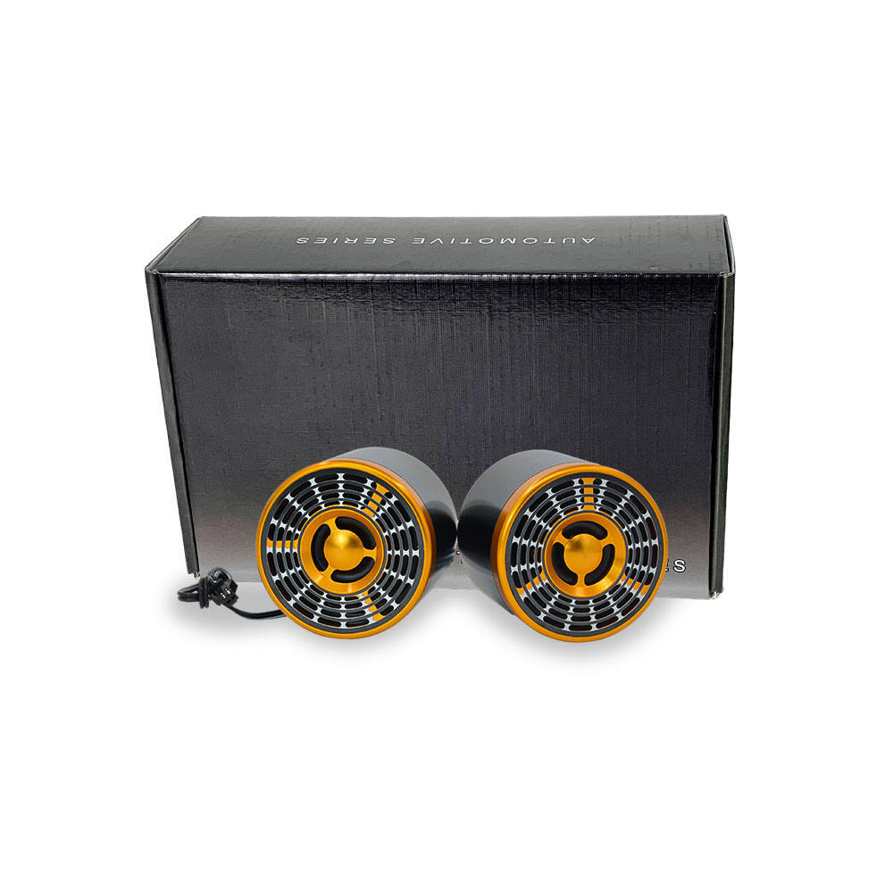 New Popular 2.5 inch Luminous Professional Mid range Speaker Hot Selling Mid bass Car Speaker (golden-2.5)