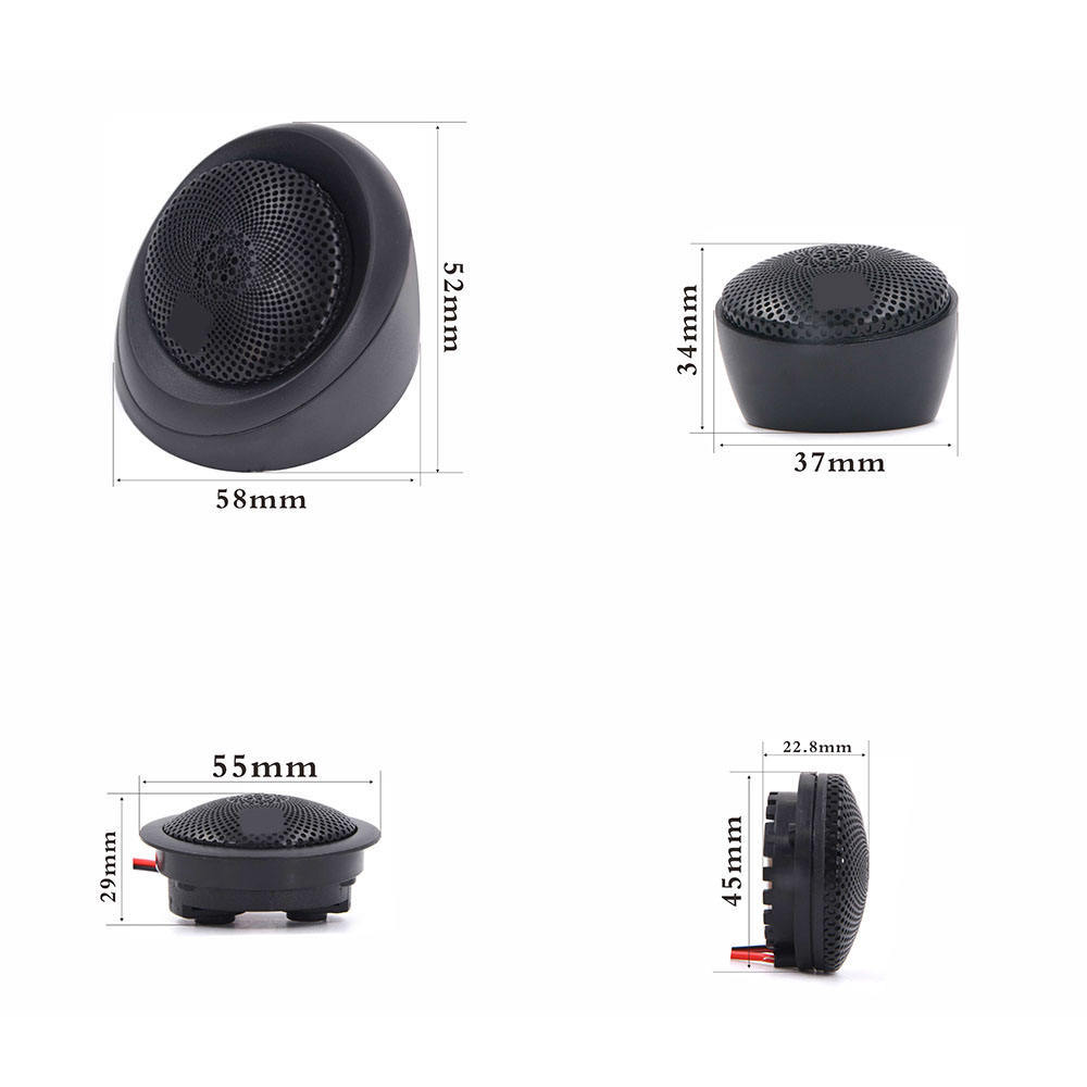 Factory new design 2 inch Mini Neodymium Dome Speaker High Power Car Tweeter(H5)