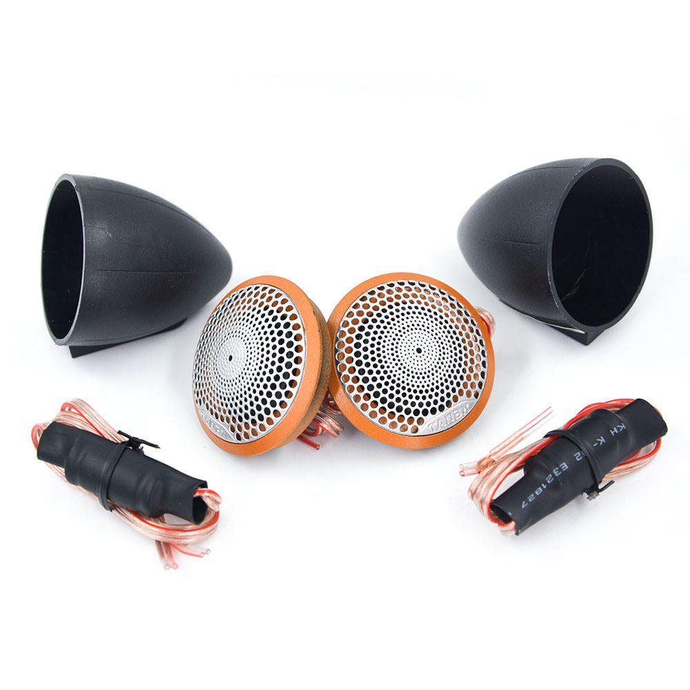 Factory Wholesale 2 inch Mini Car Dome Speaker High Power Car Tweeter (TB-T4 Orange )