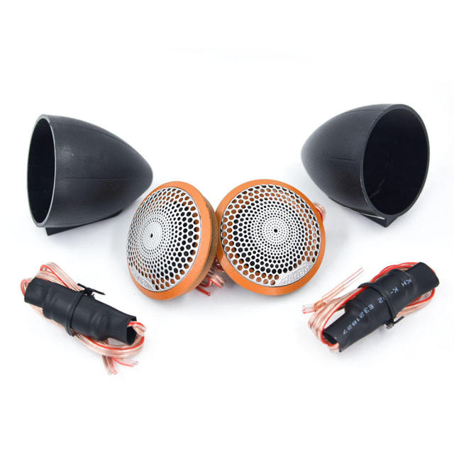 Factory Wholesale 2 inch Mini Car Dome Speaker High Power Car Tweeter (TB-T4 Orange )